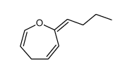 (E)-2-butylidene-2,5-dihydrooxepin结构式