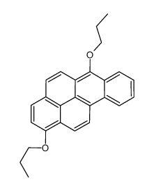 1,6-dipropoxybenzo[a]pyrene Structure