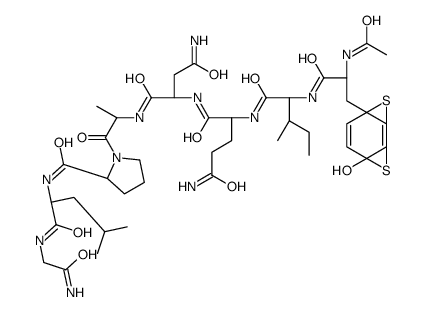oxytocin, 1-alpha-mercaptoacetic acid-iso-Asn(5)- structure