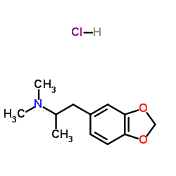 MDDMA (hydrochloride)结构式