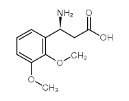 (S)-3-Amino-3-(2,3-dimethoxy-phenyl)-propionic acid Structure