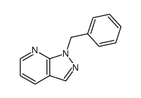 1-benzyl-1H-pyrazolo[3,4-b]pyridine结构式