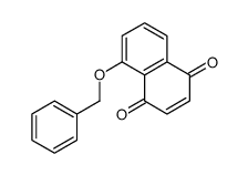 5-phenylmethoxynaphthalene-1,4-dione Structure