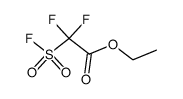 ethyl 2,2-difluoro-2-(fluorosulfonyl)acetate Structure