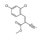 methyl 3-(2,4-dichlorophenyl)-2-isocyanoprop-2-enoate结构式