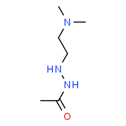 Acetic acid, 2-[2-(dimethylamino)ethyl]hydrazide (9CI) structure