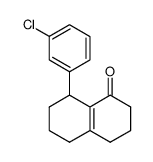 Δ9(10)-1-(3-Chlor-phenyl)-8-oxo-octalin Structure
