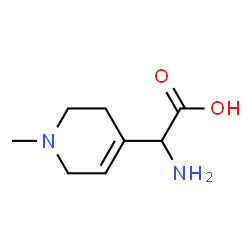4-Pyridineaceticacid,alpha-amino-1,2,3,6-tetrahydro-1-methyl-(9CI) Structure