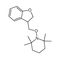 1-[(2,3-dihydrobenzofuran-3-yl)methoxy]-2,2,6,6-tetramethylpiperidine Structure