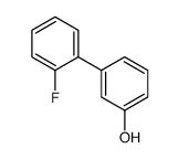 2'-FLUORO-[1,1'-BIPHENYL]-3-OL结构式