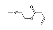 2-but-3-enoyloxyethyl(trimethyl)azanium Structure