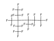 perfluoro-3-ethyl-3,4-dimethylhexane Structure