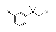 2-(3-溴苯基)-2-甲基丙-1-醇结构式
