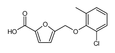 5-(2-CHLORO-6-METHYL-PHENOXYMETHYL)-FURAN-2-CARBOXYLIC ACID structure