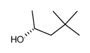 (R)-(-)-4,4-dimethyl-2-pentanol Structure