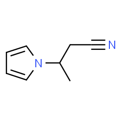 1H-Pyrrole-1-propanenitrile,beta-methyl-(9CI)结构式