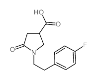 1-[2-(4-Fluoro-phenyl)-ethyl]-5-oxo-pyrrolidine-3-carboxylic acid picture