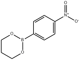 4-nitrophenylboronic acid-1,3-propanediol ester Structure