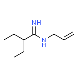 Butyramidine,N-allyl--alpha--ethyl- (3CI) Structure