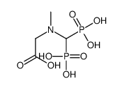 2-[diphosphonomethyl(methyl)amino]acetic acid结构式