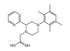 1-Piperazineacetamide, 4-(2-pyridinyl)-N-(2,3,5,6-tetramethylphenyl)- picture