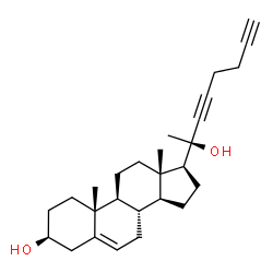 20-(1,5-hexadiynyl)-5-pregnen-3,20-diol picture