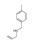 N-[(4-methylphenyl)methyl]prop-2-en-1-amine Structure