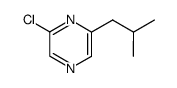 2-chloro-6-(2-methylpropyl)pyrazine结构式