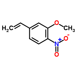 2-Methoxy-1-nitro-4-vinylbenzene结构式