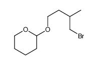 2-(4-bromo-3-methylbutoxy)oxane结构式
