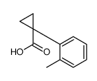 1-(2-Methylphenyl)cyclopropanecarboxylicacid structure