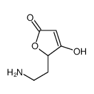 2-(2-aminoethyl)-3-hydroxy-2H-furan-5-one结构式