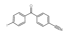 4-CYANO-4'-IODOBENZOPHENONE结构式