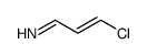 3-chloroprop-2-en-1-imine Structure