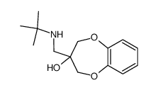 3-tert-butylaminomethyl-3,4-dihydro-2H-benzo[b][1,4]dioxepin-3-ol Structure