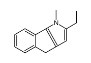 2-ethyl-1-methyl-4H-indeno[1,2-b]pyrrole结构式