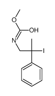 methyl N-(2-iodo-2-phenylpropyl)carbamate Structure