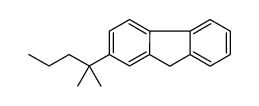 2-(2-methylpentan-2-yl)-9H-fluorene结构式