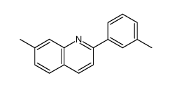 Quinoline, 7-methyl-2-(3-methylphenyl) picture