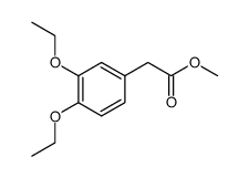 (3,4-diethoxy-phenyl)-acetic acid methyl ester结构式