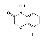 8-fluoro-4-hydroxy-1,4-benzoxazin-3-one Structure