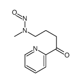 N-methyl-N-(4-oxo-4-pyridin-2-ylbutyl)nitrous amide结构式