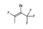 2-bromo-1,1,1,3-tetrafluorobut-2-ene Structure