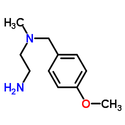 N-(4-Methoxybenzyl)-N-methyl-1,2-ethanediamine结构式