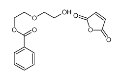 furan-2,5-dione,2-(2-hydroxyethoxy)ethyl benzoate结构式