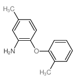 5-Methyl-2-(2-methylphenoxy)aniline结构式