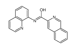 N-quinolin-8-ylisoquinoline-3-carboxamide Structure