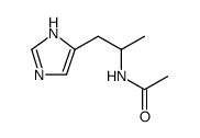 Acetamide, N-[2-(1H-imidazol-5-yl)-1-methylethyl]结构式
