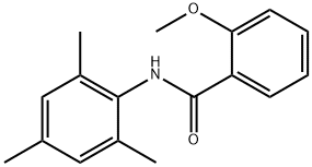 2-methoxy-2',4',6'-trimethylbenzanilide Structure