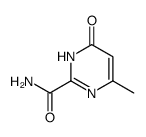 4-methyl-6-oxo-1,6-dihydro-pyrimidine-2-carboxylic acid amide Structure